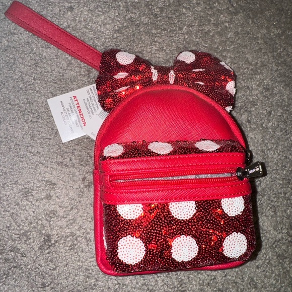 Disney Handbags - Disney Red and White Polka Dot Bag